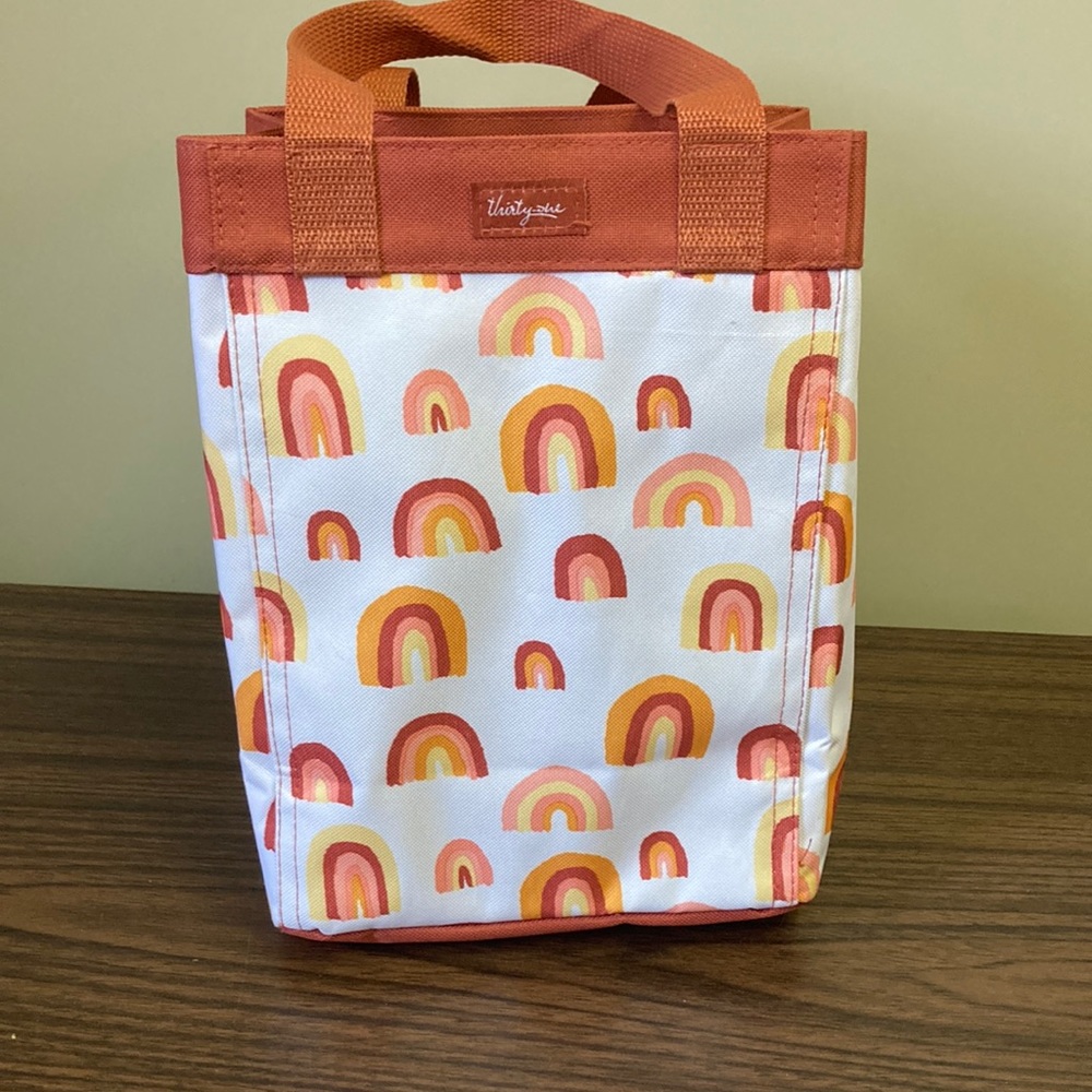 Thirty-one rainbow tote